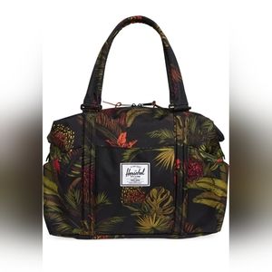 Herschel Supply Company Black Tropical Tote Bag